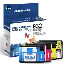 befon 932XL 933XL Ink Cartridges Replacement for HP932 HP933 HP 932 933 Cartridge for Officejet 6100 6600 6700 7110 7612 7612 befon 932XL 933XL Ink Cartridges Replacement for HP932 HP933 HP 932 933 Cartridge for Officejet 6100 6600 6700 7110 7612 7612