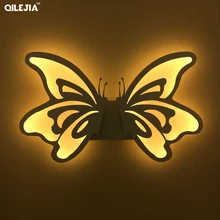 Настенные светильники 24 Вт, прикроватный светильник в виде бабочки для спальни, настенный светильник-бра, дешевый внутренний светодиодный светильник, высокое качество, дизайнерское украшение для дома