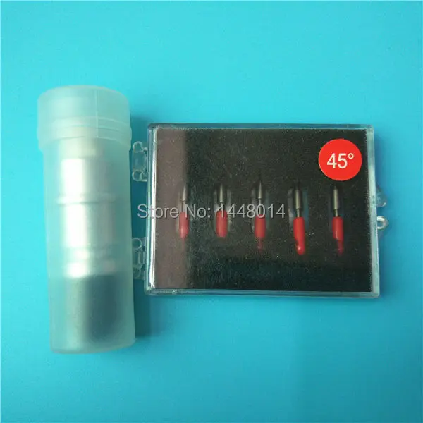 Vinyl cutting plotter big Icontek Graphtec CB15 blade 45 degree 5pcs + 1pc holder wholesale | Компьютеры и офис