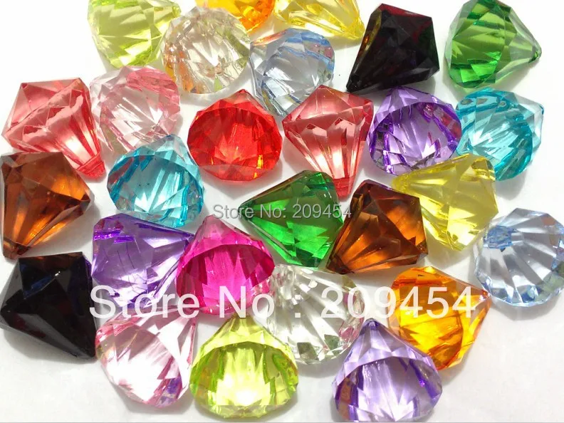 

Factory Price 60pcs/lot 27*27mm Transparent Acrylic Pendant For Chunky Necklace !