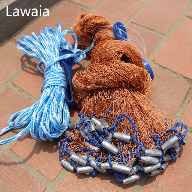 Lawaia fishing nets lead casting net lead nylon fishing net diameter 2.
