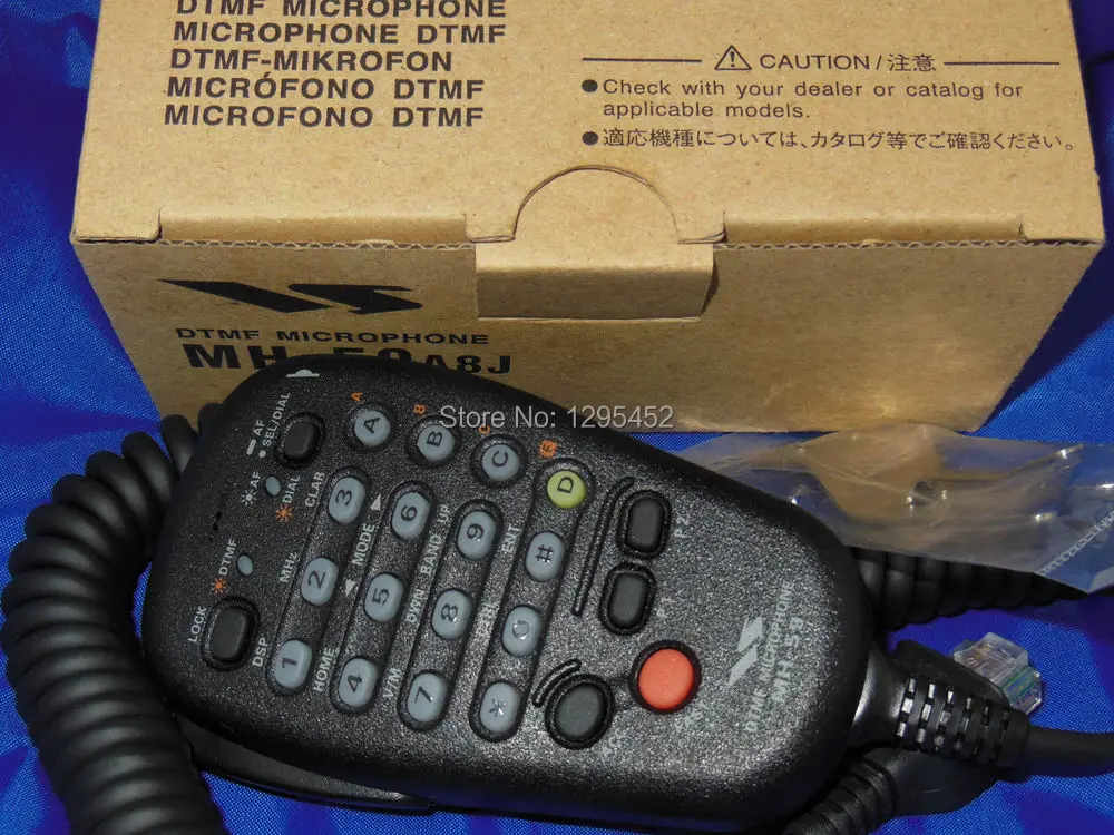 Yaesu MH-59A8J дистанционного Управление DTMF цифровой микрофон MH59A8J для FT-897D& FT-857D FT817ND с 8 Pin RJ45 штепсельной вилки