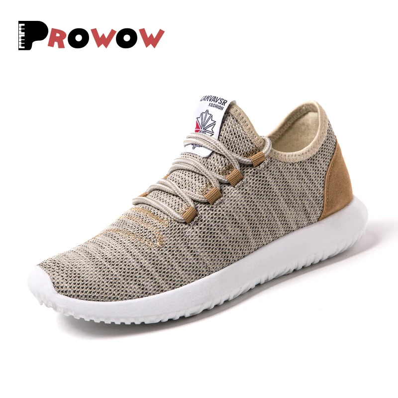 

Prowow Casual Shoes Men Sneakers 2019 Summer Breathable Casual Flats Shoes Zapatillas Couple Footwear Unisex Zapatos Hombre