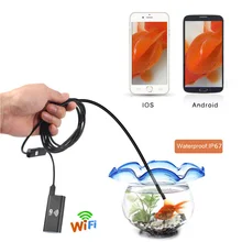 Promos Black Friday et Cyber Monday AliExpress 2017. Kits DIY Arduino, Raspberry, imprimantes 3D, caméras IP 278 Wifi Endoscope Camere Android IOS 720P Borescope Camera Endoscopio Intraoral 1M Hard Tube snake Industrial endo webcam