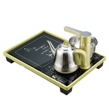 Электрический kettleintelligent электрический чайный набор для подогрева панорамирования дренаж gongfu автоматическая машина защита от перегрева