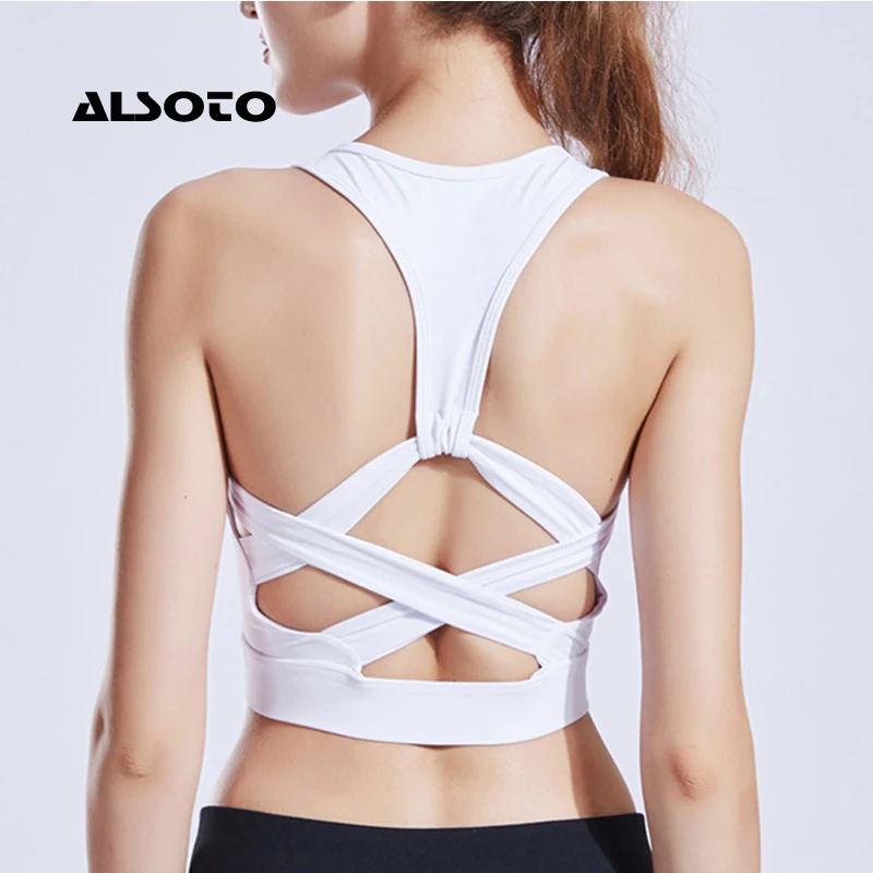 

Women Sports Bra Professional Quick Dry Shockproof Gym Fitness Running Yoga Bra Sports Wear For Women Gym Active Clothing