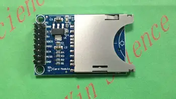 

FREE SHIPPING 10PCS/LOT Reading and writing module for arduino SD Card Module Slot Socket Reader ARM MCU
