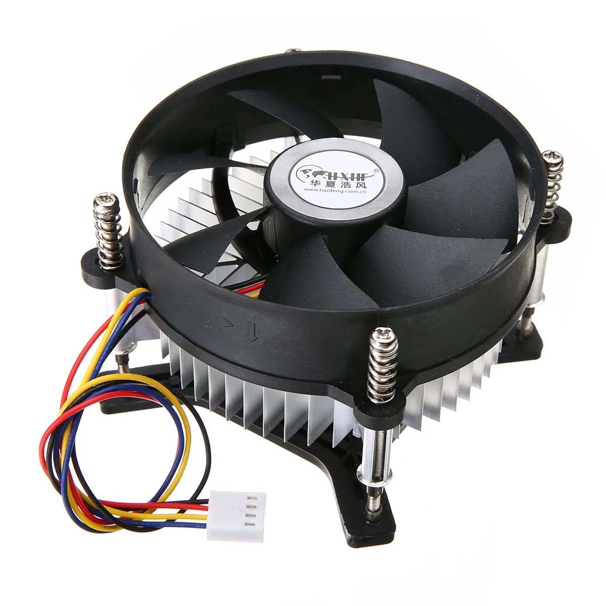 1pc Mayitr Aluminium Heatsink Fan Heat Dissipation Sink for 30W 50W 100W High Power LED Bulb Cooling 12V DC