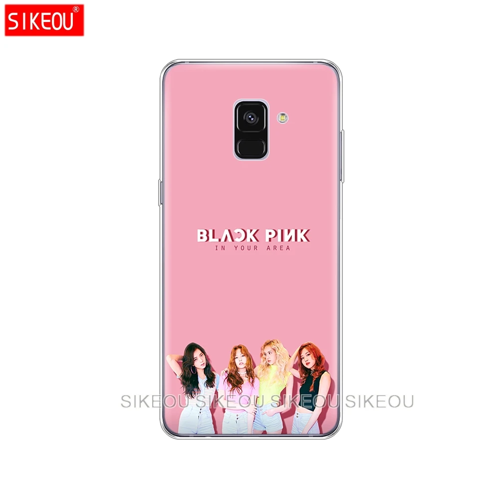 Силиконовый чехол для телефона Samsung Galaxy A8 2018 A3 A310 A5 A510 A7 2016 2017 черный
