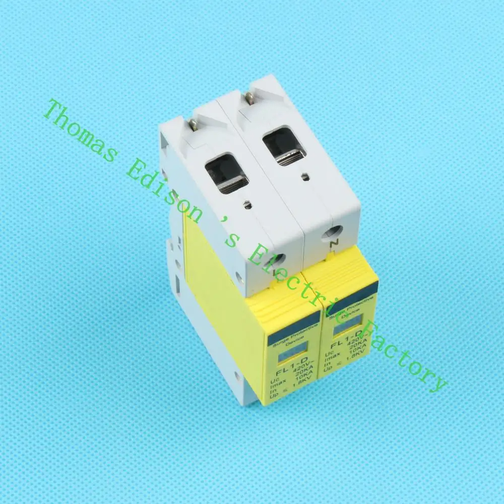 DMWD SPD 2P 30KA~ 60KA D~ 420VAC бытовой сетевой фильтр защитный ...