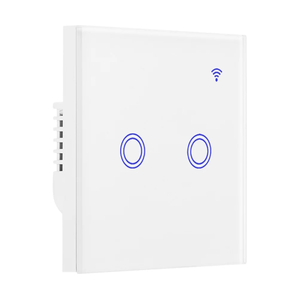 Универсальный Wifi смарт-Беспроводной интеллект App Wi-Fi Настенные переключатели крест 1/2 способа работы с Alexa google home