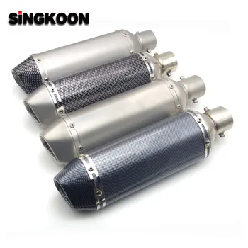 

FOR Honda CB 400F 400 SUPER FOUR 500F 500X 650F Motorcycle Exhaust Pipe Muffler Escape Stainless Silencer with DB KILLER 51mm