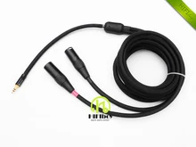 XLR кабель HiFi кабель 3pin XLR 3.5 AUX XLR кабель аудио кабель-удлинитель шнура Бесплатная доставка