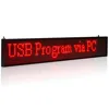 Panneau d'affichage LED P5 SMD 26 pouces, rouge, Message publicitaire défilant ► Photo 2/6