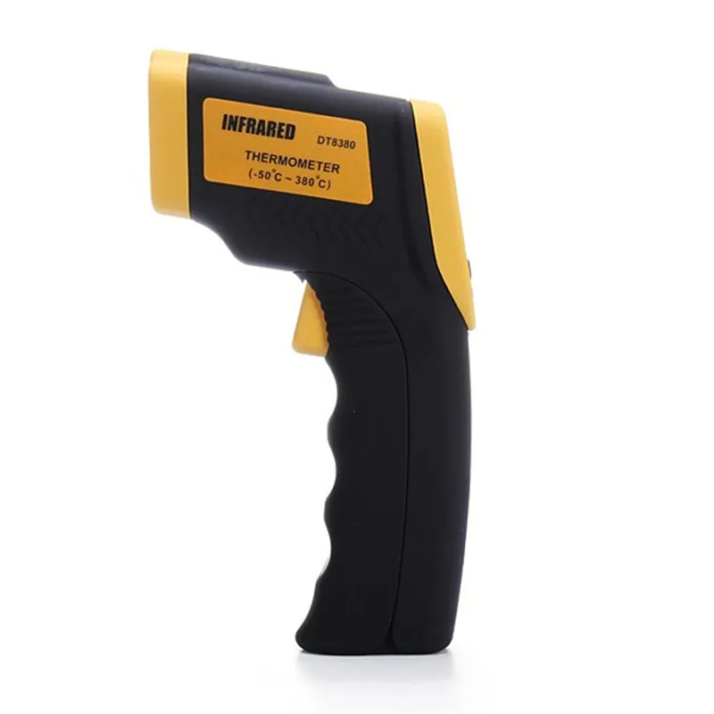 DT8380 Digital Infrared Thermometer Non Contact IR Laser Infrared Digital LCD Thermometer G un