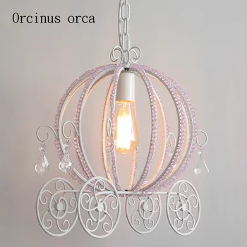 

European Princess rooms crystal chandeliers restaurants children's rooms girls' bedrooms American style cartoon cars chandeliers