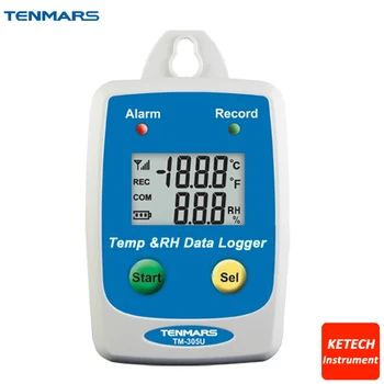 

Temperature & Humidity Datalogger TM305U