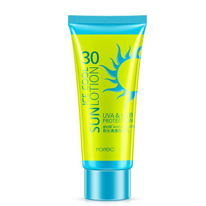 ROREC солнцезащитный крем для лица на солнечной батарее SPF 30 лосьон загара контроль