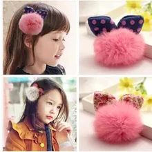 6498 elastic band bracelet summer style hair accessoriesbaby girl headband clips gum weave baffle braided bow bandana ornaments