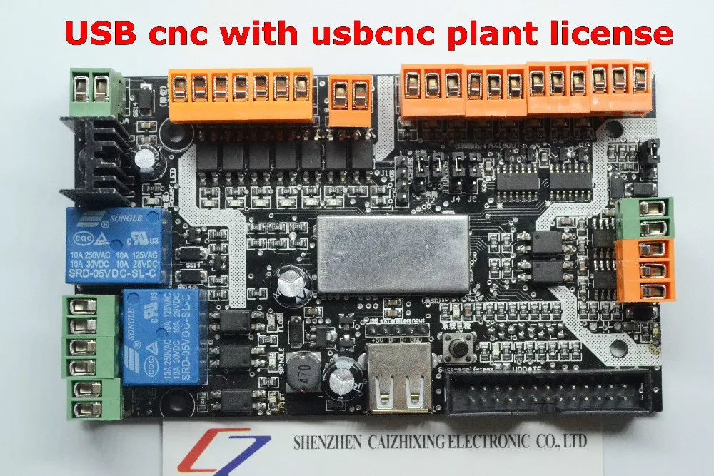 Новейший продукт USB cnc с usbcnc plant license MDK1/4 осевая плата управления картами ЧПУ