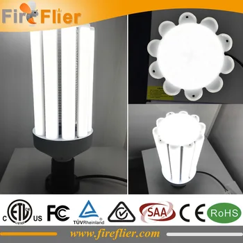 

6pcs/lot 30W 40W 50W 80W 100W 120W 150W 200W E27 E40 Led Corn Light dustproof 180W high bay retrofit 277v 347v 480v ip64 bulb