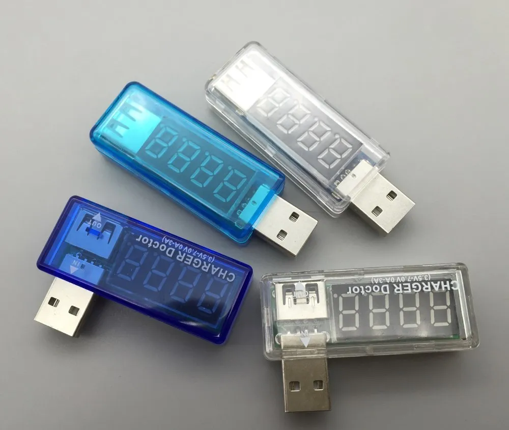 

Smart Electronics Digital USB Mobile Power Charging Current Voltage Tester Meter Mini USB Charger Doctor Voltmeter Ammeter