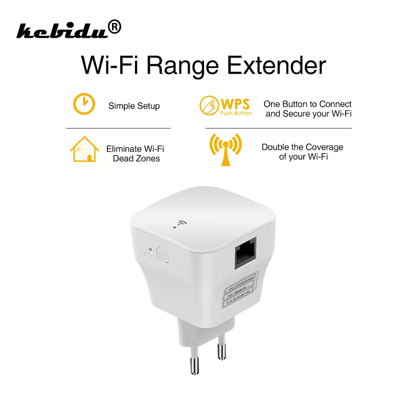 

Wireless Wifi Repeater 300Mbps 802.11n/b/g Network Wifi Extender Signal Amplifier Internet Antenna Signal Booster Repetidor Wifi