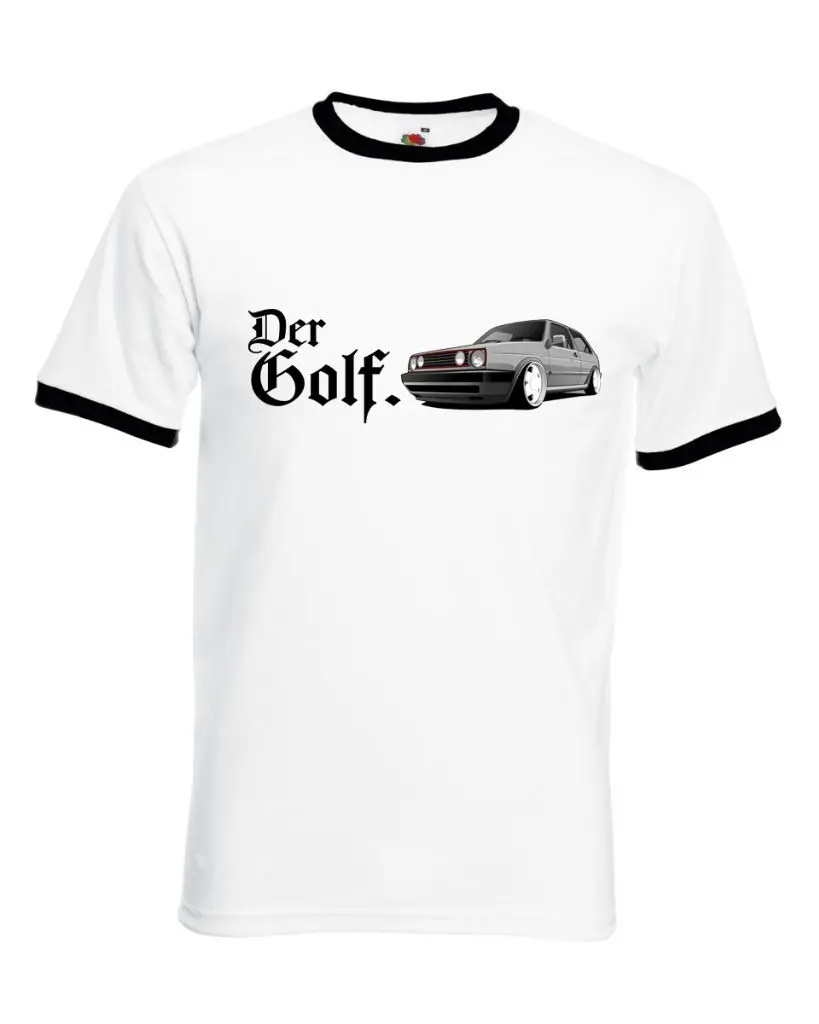 

Germany Classic Car Golfer Mk2 Vr6 Syncro Td Gti Gtd T-Shirt Der Golfer T Shirt Summer 2019 100% Cotton Normal Custom Design