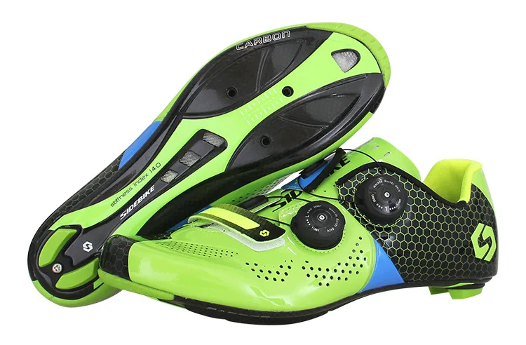 Sidebike road cycling shoes Ultra-light Carbon bicycle locking shoes men&women road racing Professional Breathable cycling shoes