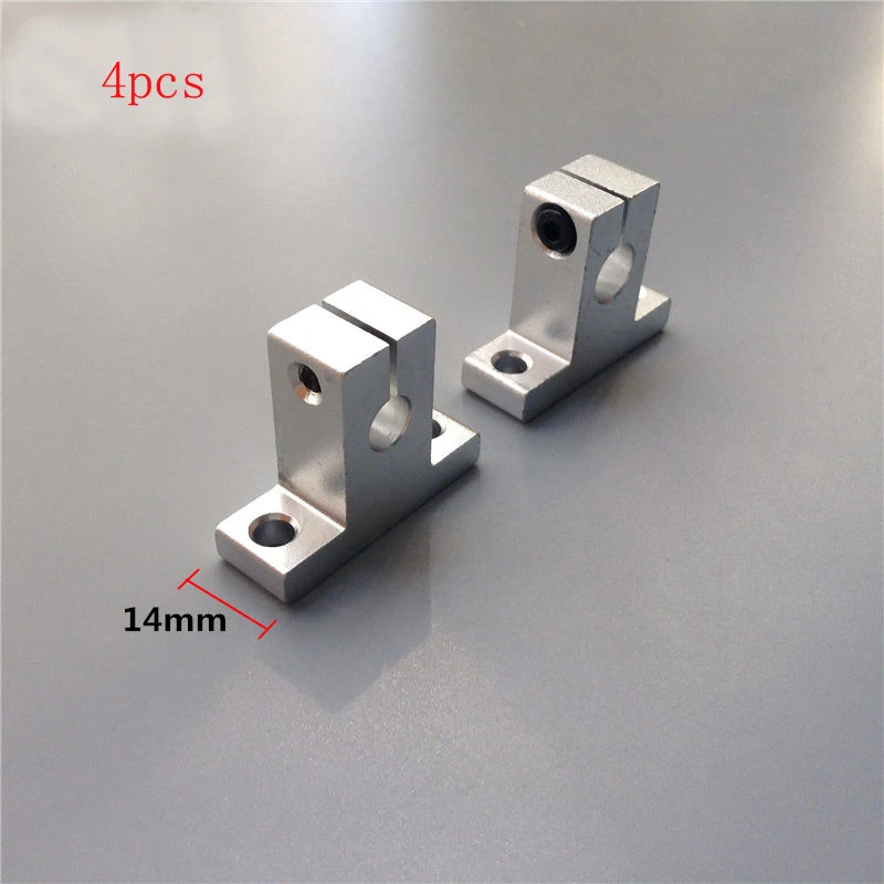 4pcs/lot 3mm 4mm Drive Shaft Fixed Seat Stainless Steel Shaft Holder