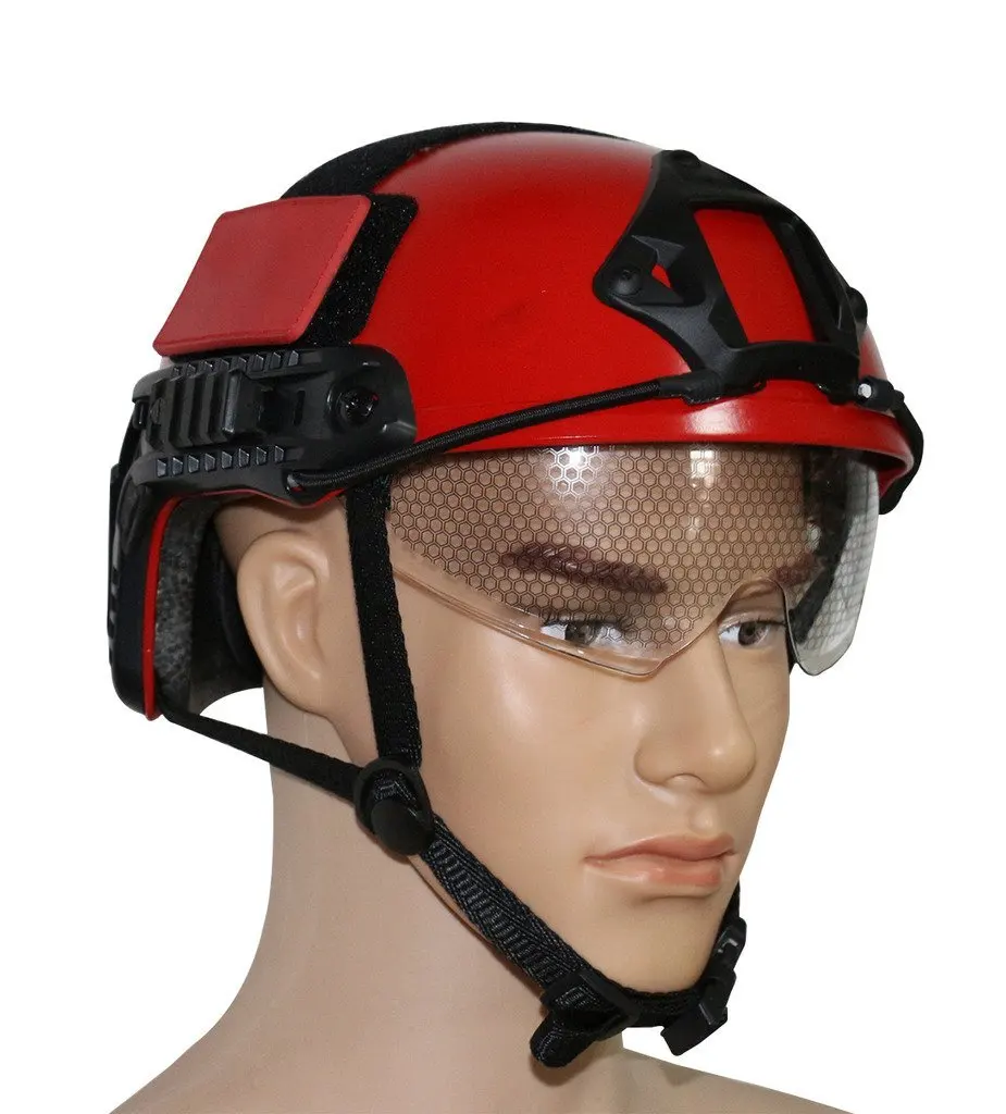 

VILEAD ATAirsoft PJ/MH/BJ FAST Type Protective Military Tactical Helmet Pararescue Jump Helmet Cycling Helmets RED