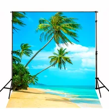 Sea Beach Photography Backgrounds Thin Cloth Vinyl Photo Backdrops Camera Fotografica Children Backgrounds For Photo Studio