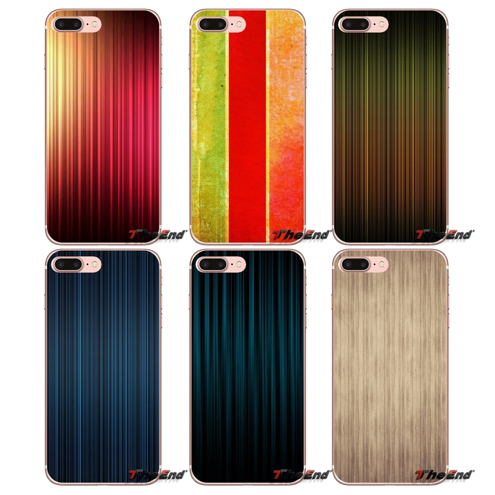 For Xiaomi Redmi 4 3 3S Pro Mi3 Mi4 Mi4i Mi4C Mi5 Mi5S Mi Max Note 2 Cover Coque Mobile Phone Textures Vertical Stripe | Мобильные