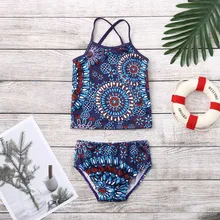 Детский пляжный спортивный купальник из 2 предметов для маленьких девочек, купальник Maillot De Bain Enfant Fille, детский купальник для девочек, Cocuk Mayo