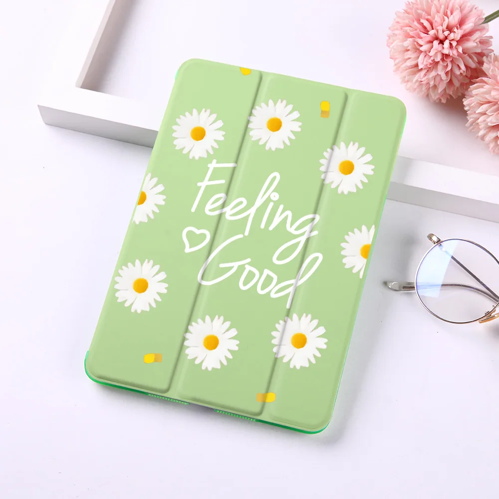 Милый Магнитный откидной Чехол Daisy Cactus для Apple iPad 2018 9 7 &quot Air 2 Mini2 из искусственной