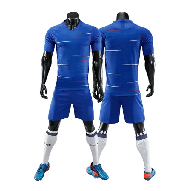 men European sizes soccer jerseys football training suit custom Adults Kids plain soccer jersey