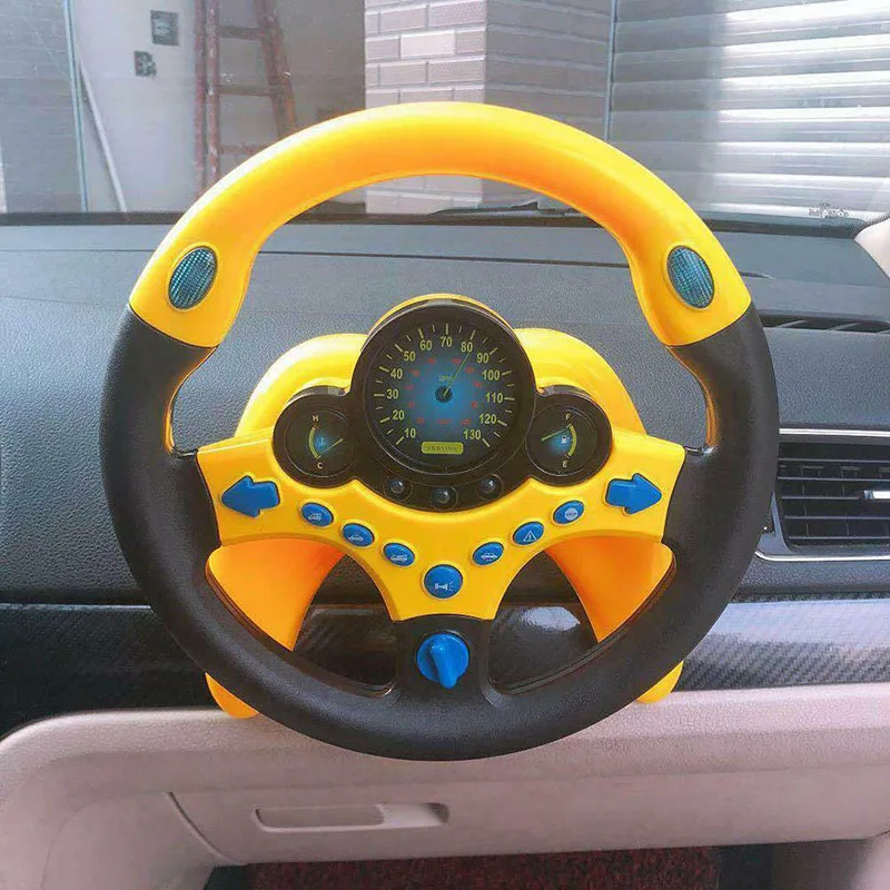 Дети Copilot имитация рулевого колеса гоночный водитель игрушка развивающие