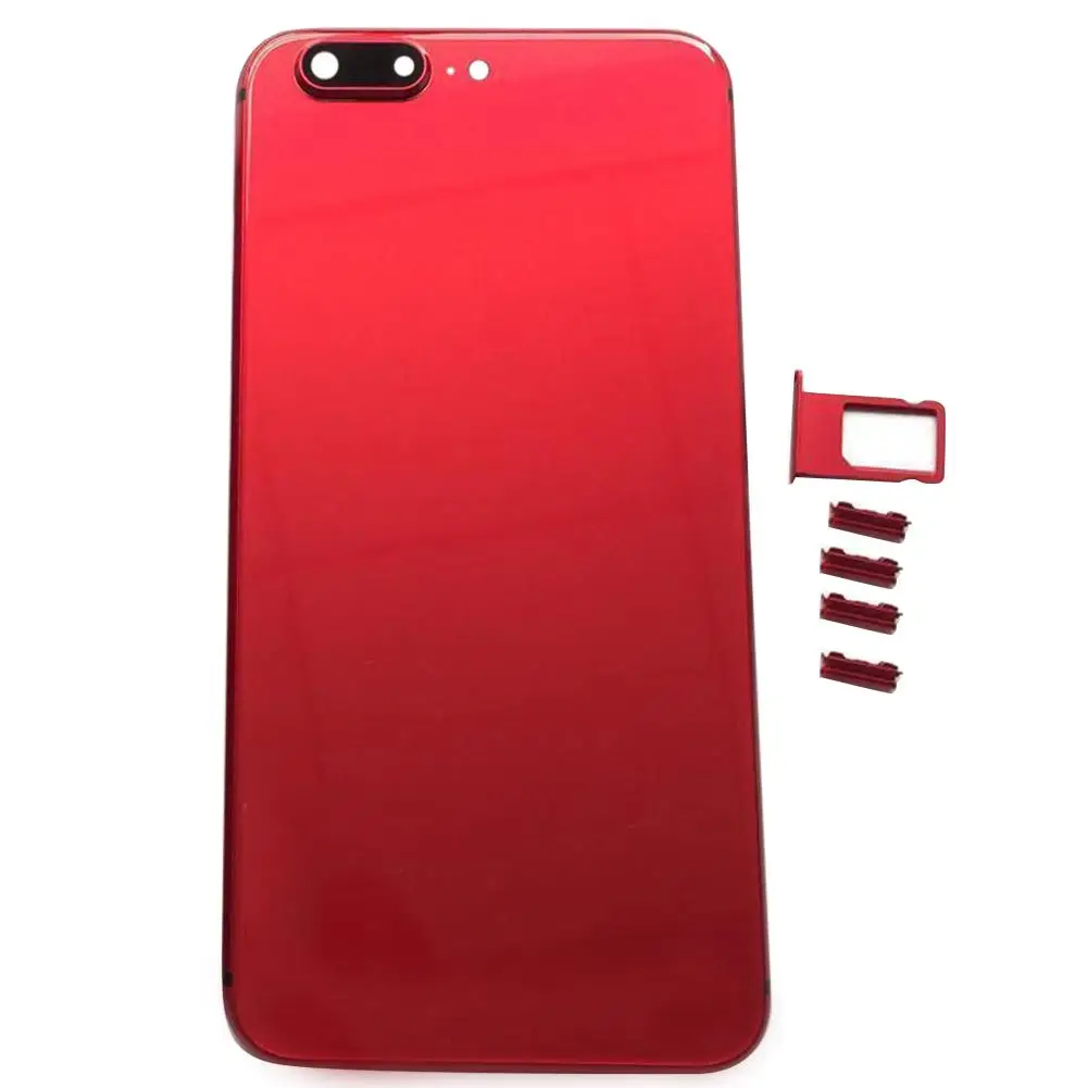 

Replace Phone Back Housing Case Battery Cover with Card Tray for iPhone 8 Plus Replacement Parts