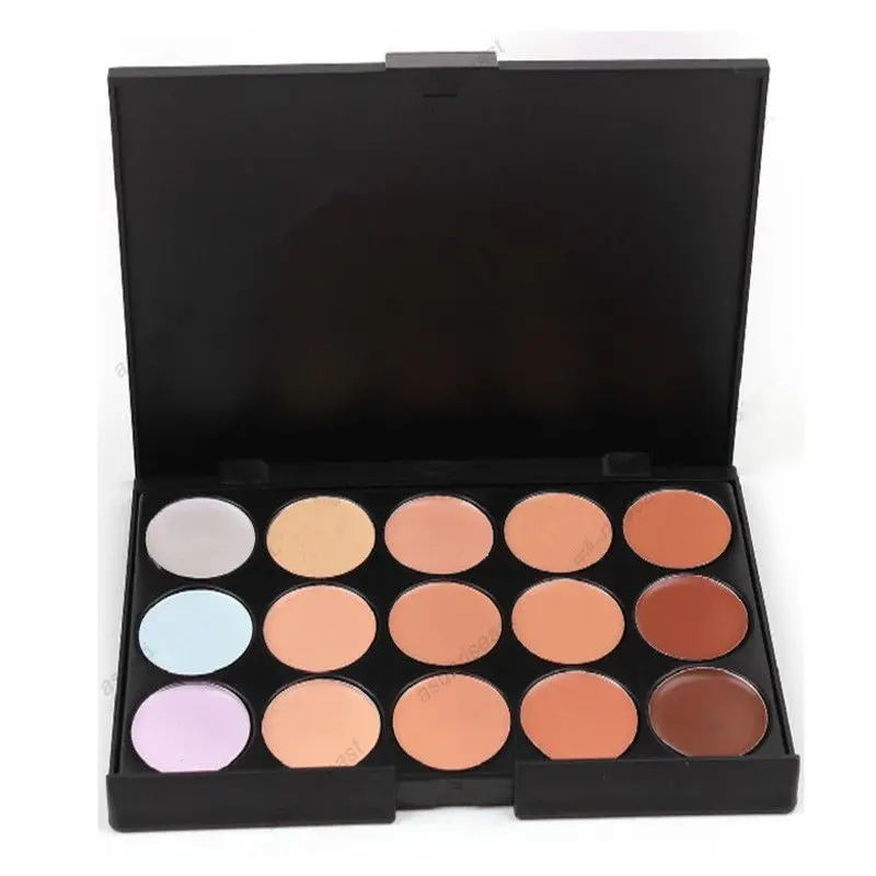 

YANQINA Professional 15 Color Camouflage Concealer Make Up Cream Palette