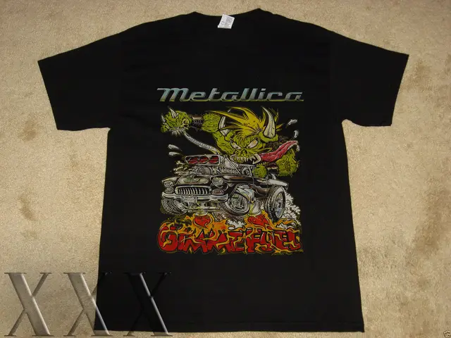 METALLICA T Shirt BAHAN BAKAR RAKASA 