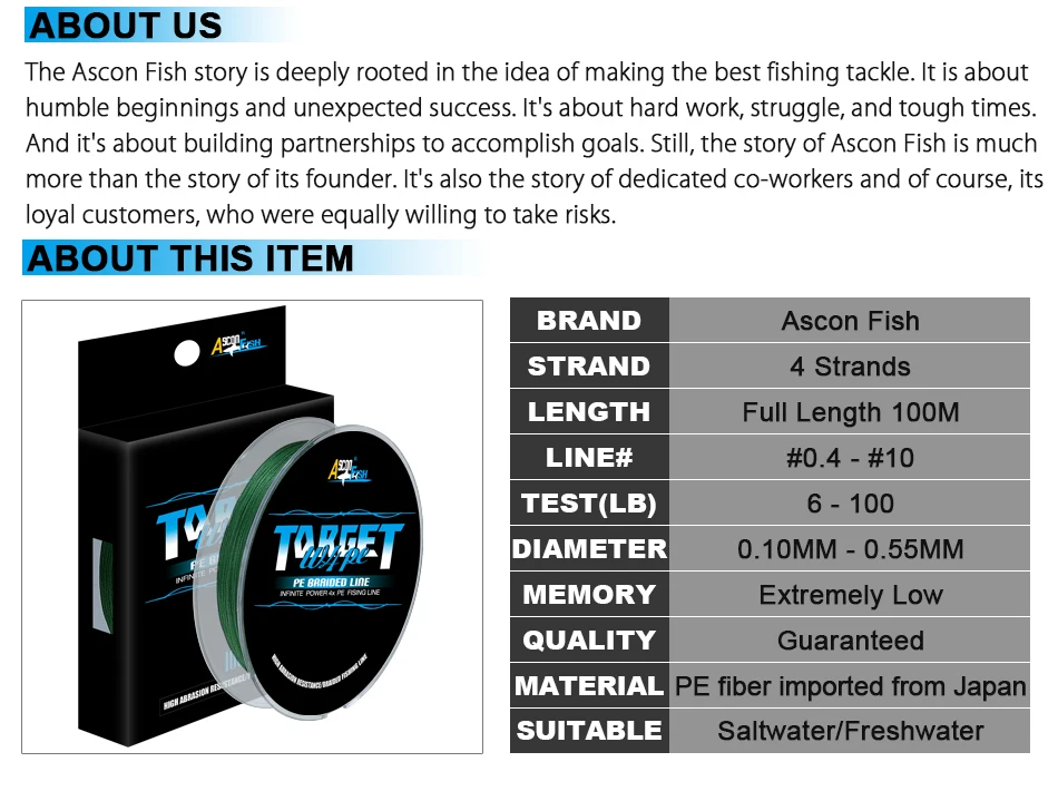 4 strand braided fishing line 100m multifilament fishing line (3)