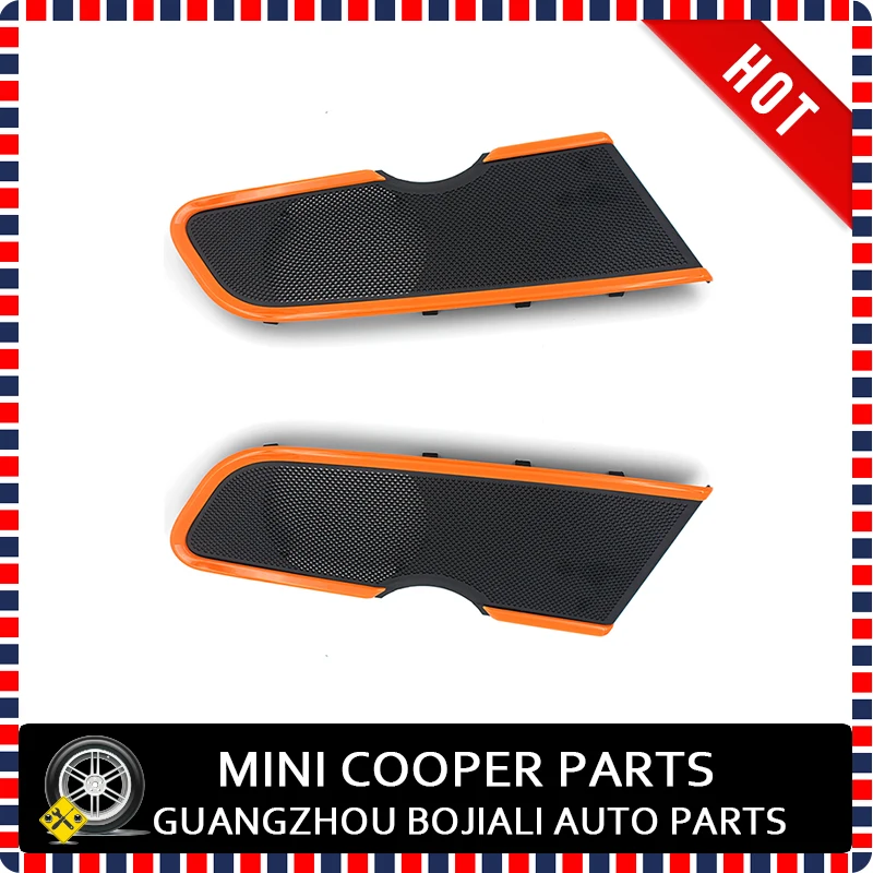 Mini Cooper F60 Orange Color Speaker rings