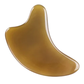 

1pc Scraping Board Durable Premium Ox Horn 5mm Lightweight Effective Scraping Piece Scraping Board for Boddy Face Neck