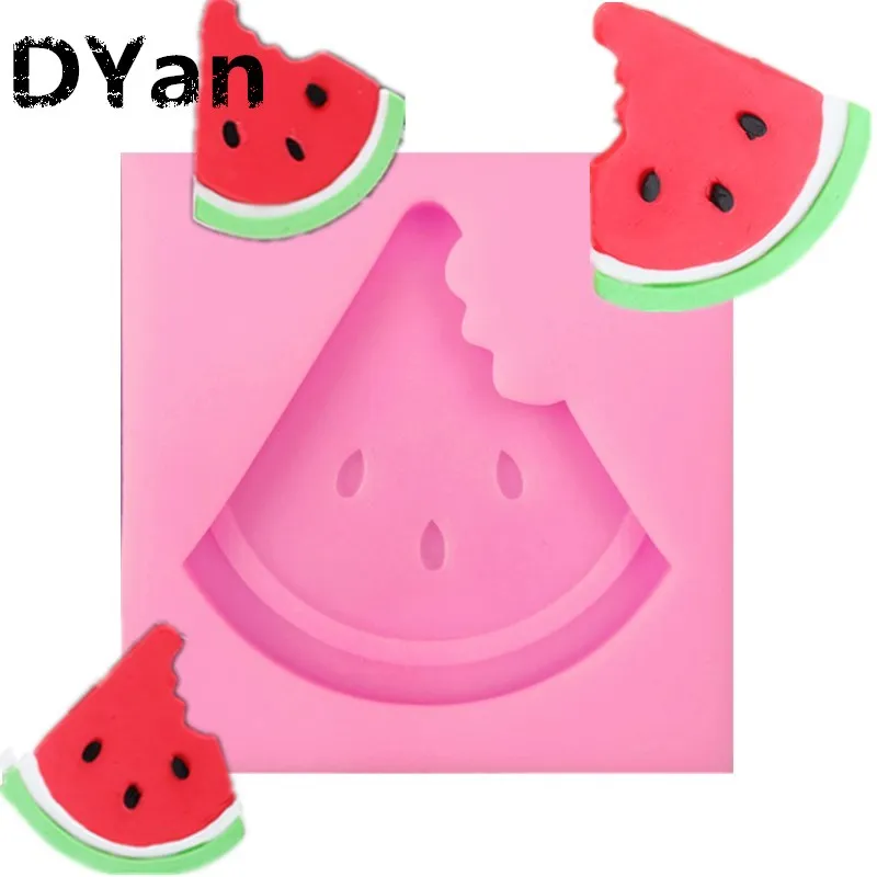 

New Product Watermelon Fondant Silicone Mold Chocolate Mold DIY Cake Baking Decoration Mold A1574