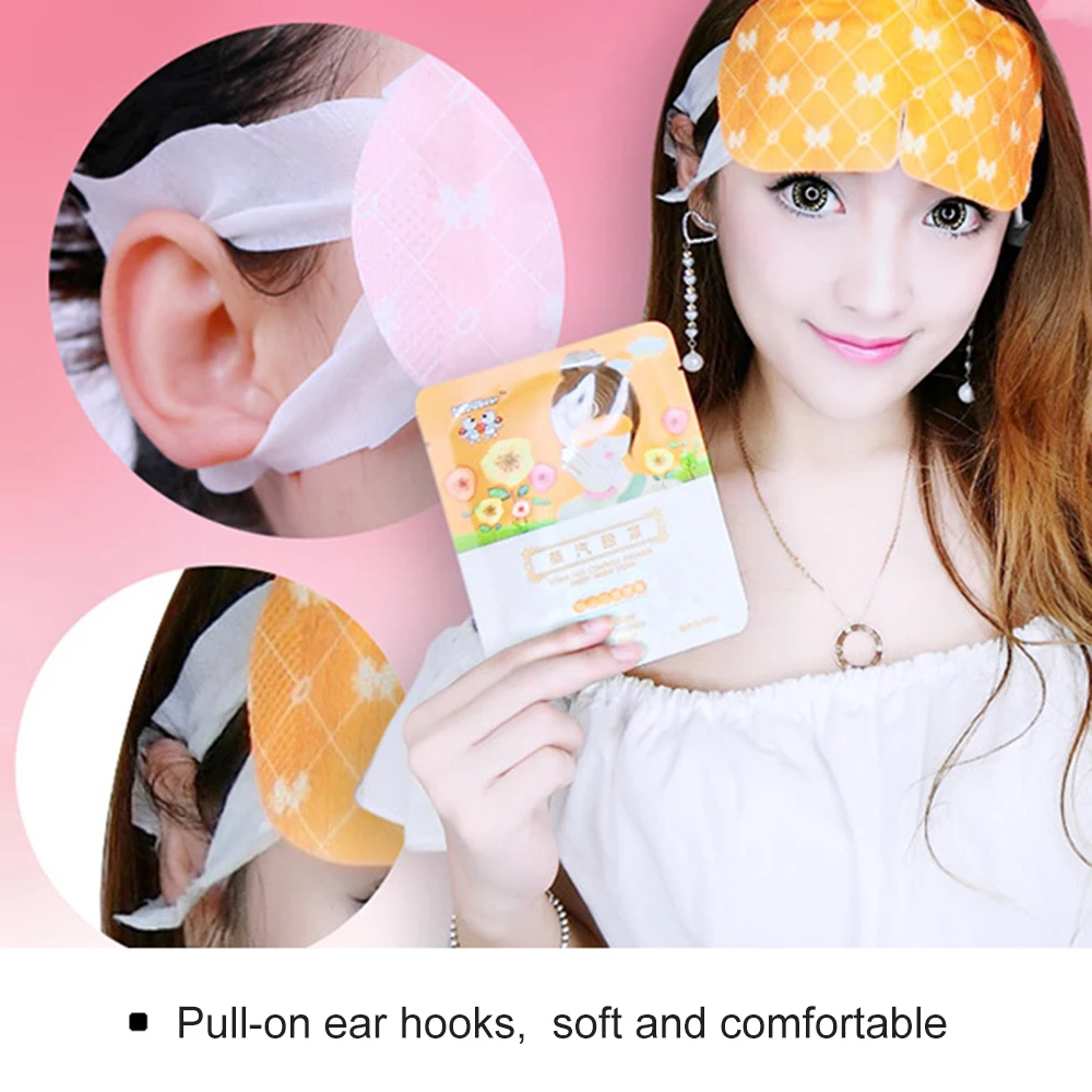 

Warm Steam Eye Mask Generating Spa Moisturizing Dark Circle Eye Bag Eliminate Puffy Eyes Fine Line Anti Aging Eye Care TSLM2