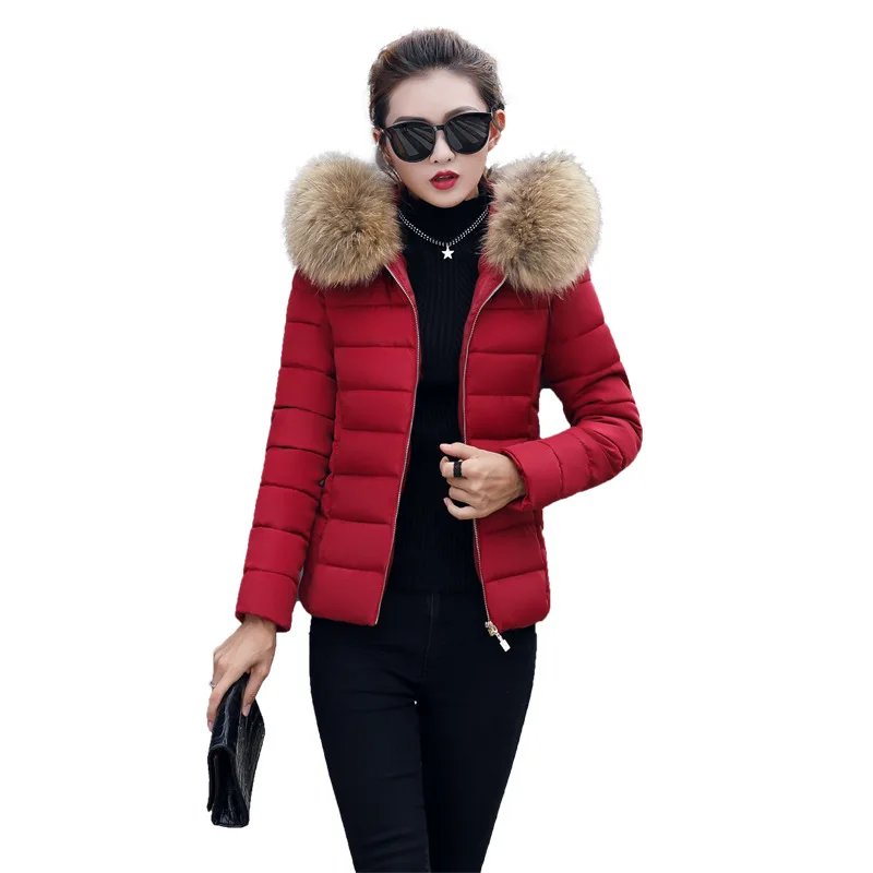 

High Quality Winter Down White Red Jacket Women Long Coat Warm Clothes M-6XL