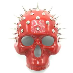 Punk Стиль Нежный стимпанк череп Хэллоуин вечерние маска