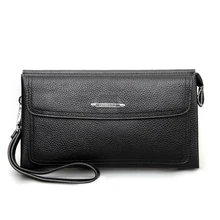 New Fashion Men Genuine Leather Wallet Mens Clutch Bags Luxury Brand Cowhide Leather Casual Zipper Phone Wallet Men Clutch Purse New Fashion Men Genuine Leather Wallet Mens Clutch Bags Luxury Brand Cowhide Leather Casual Zipper Phone Wallet Men Clutch Purse