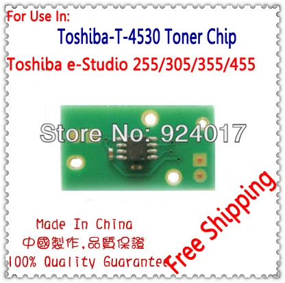 Для Toshiba T-4530 T-4530C T-4530D 4530 чип тонер-картриджа для E STUDIO 205 255 305 355 455 принтера