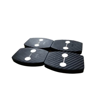 

Door Lock Buckle Cover Pad Guard Protector Decoration 4pcs For Opel Astra K 2016 2017
